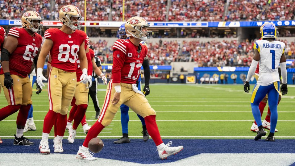49ers take NFC West lead with 30-23 win over Rams; 5 Burning