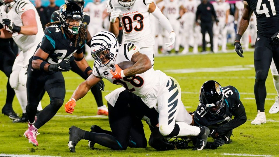 Podsumowanie 13. tygodnia NFL: Bengals-Jaguars Monday Night Football Wskazówki dotyczące fantasy football |  Wiadomości, rankingi i prognozy dotyczące fantasy football