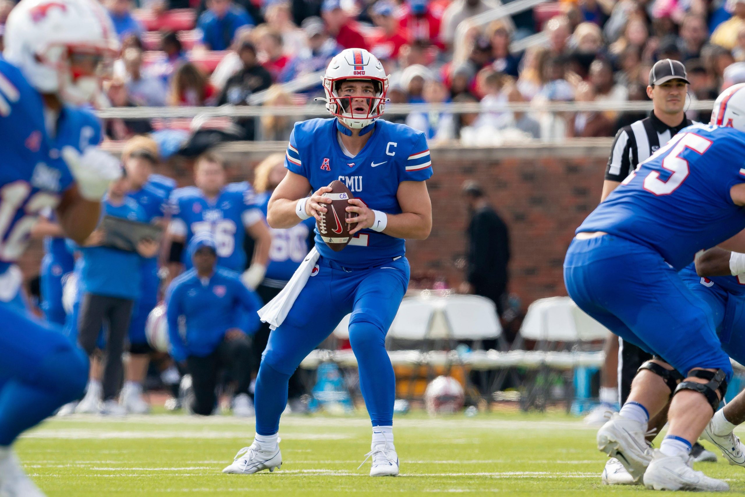 college-football-2023-all-aac-team-smu-preston-stone-tulane-kam-pedescleaux
