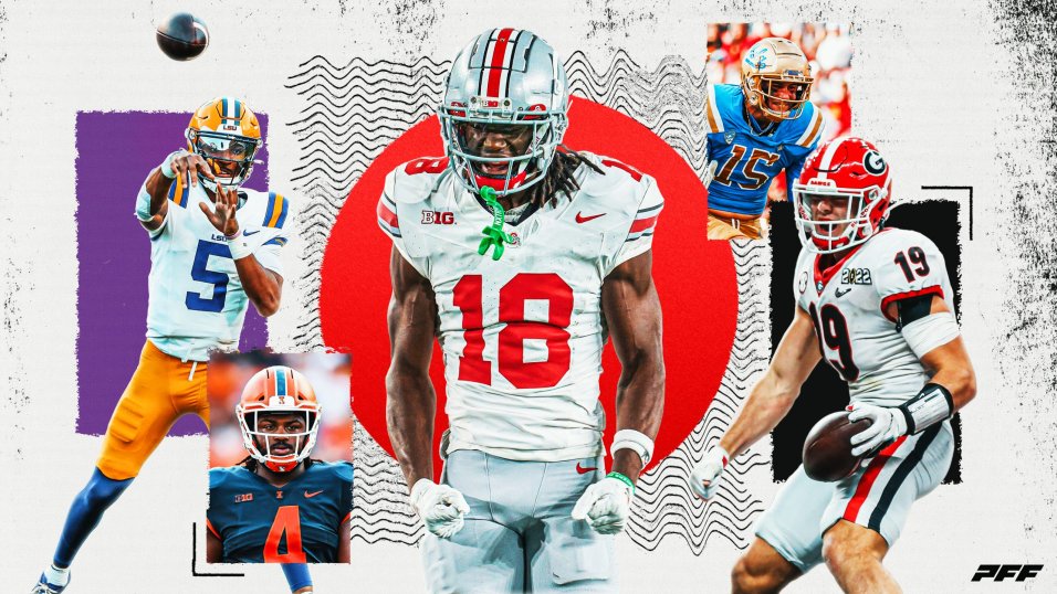 2023 PFF College All-America Team: LSU QB Jayden Daniels, Ohio State WR Marvin Harrison Jr. and more | College Football | PFF