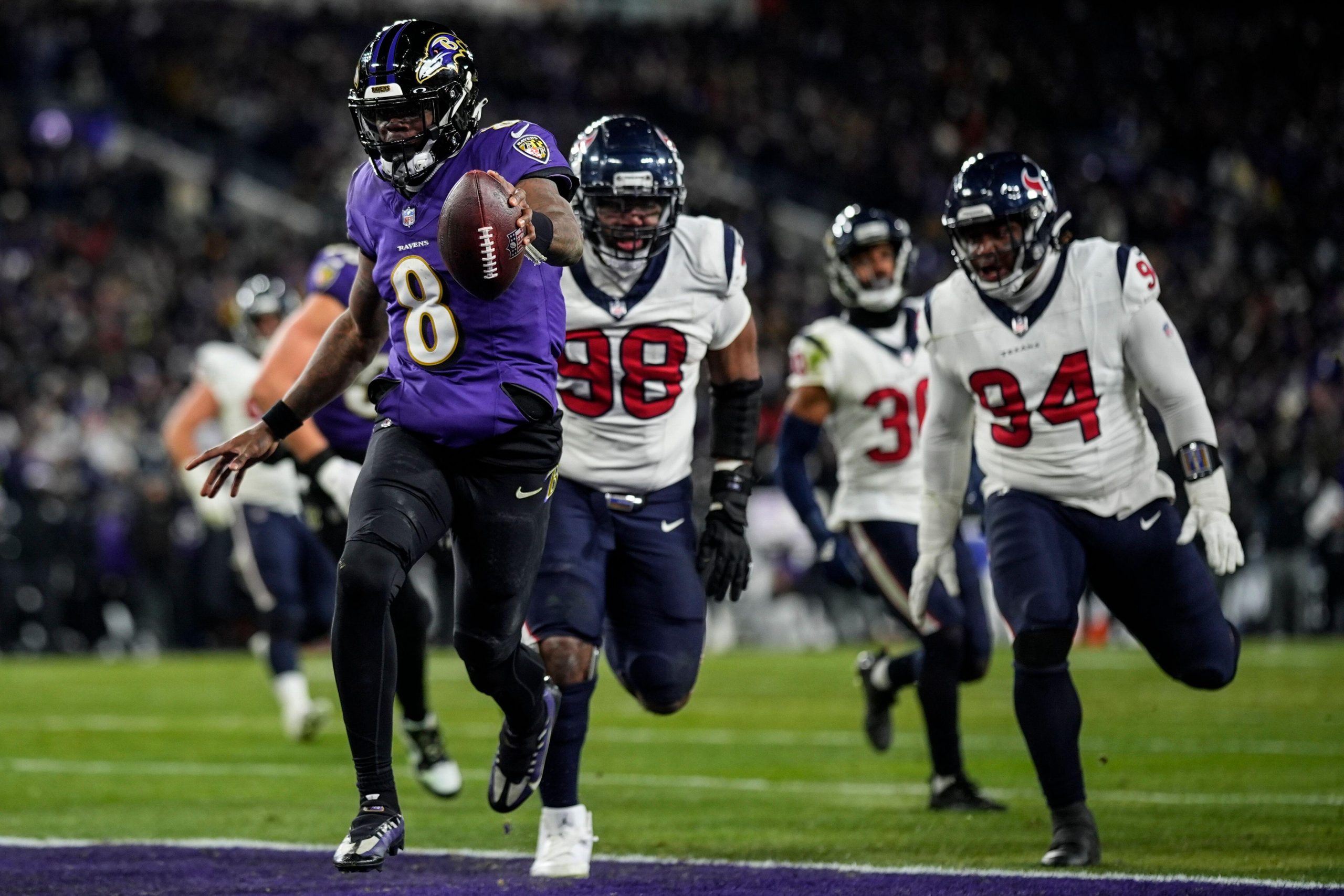 NFL Divisional Round Game Recap: Baltimore Ravens 34, Houston Texans 10 ...