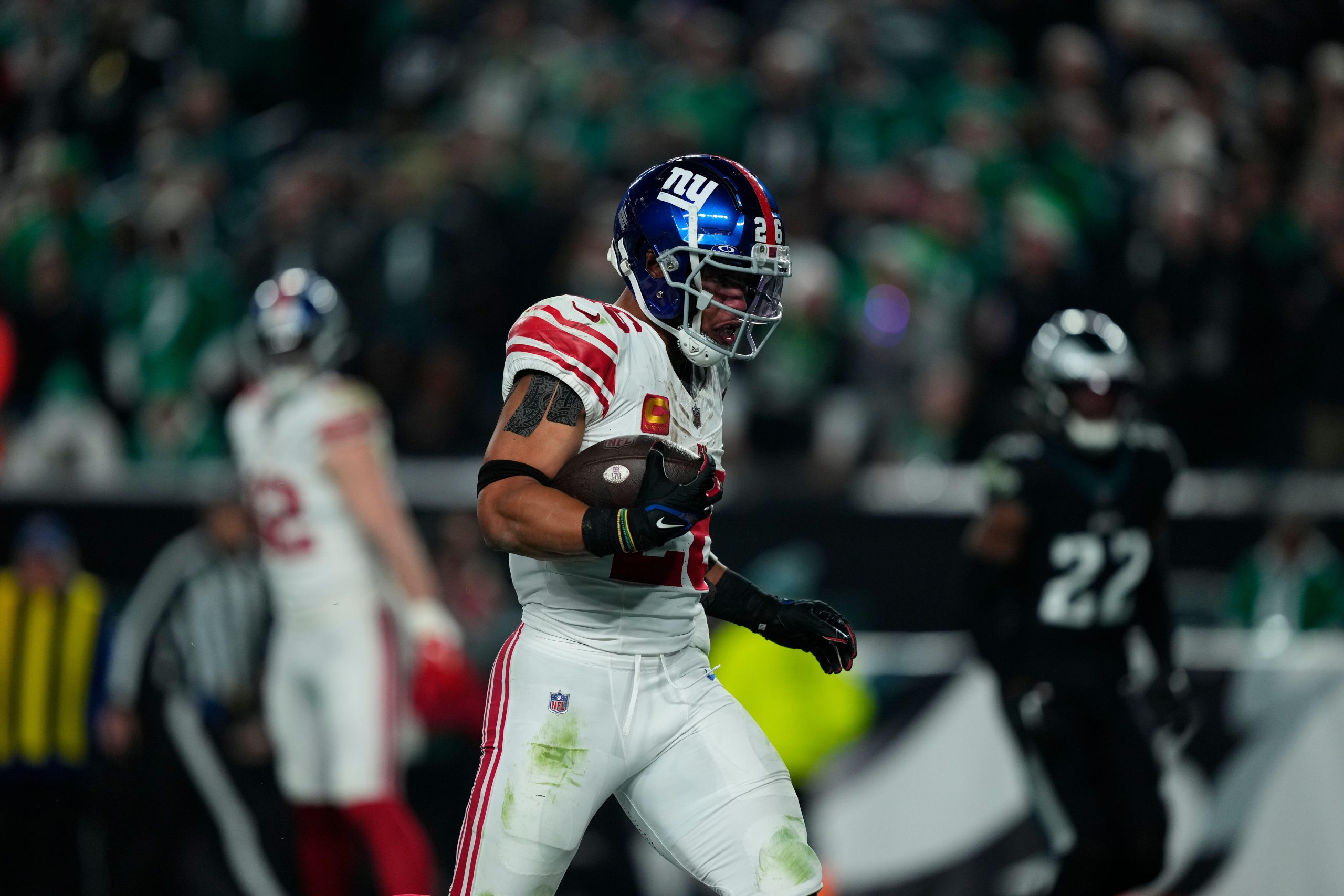 2024 NFL Free Agency Potential Landing Spots For Top Running Backs And   Barkley Saquon Alamy Scaled 