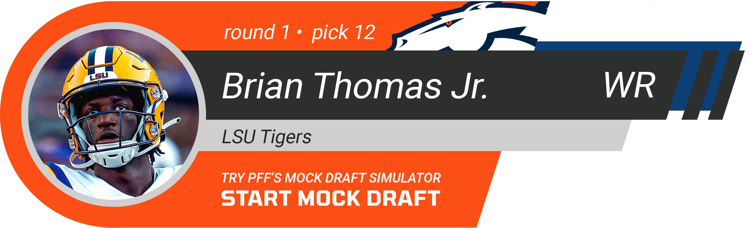 12. Denver Broncos: WR Brian Thomas Jr., LSU
