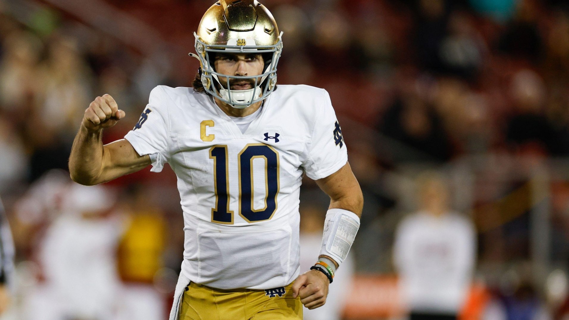 2024 NFL Draft Collegetopro projections for Notre Dame QB Sam