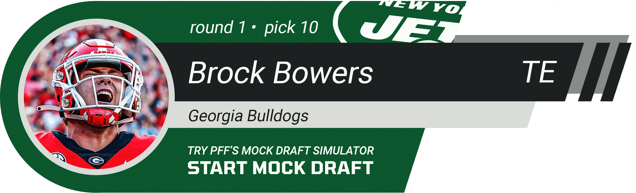 10. New York Jets: TE Brock Bowers, Georgia