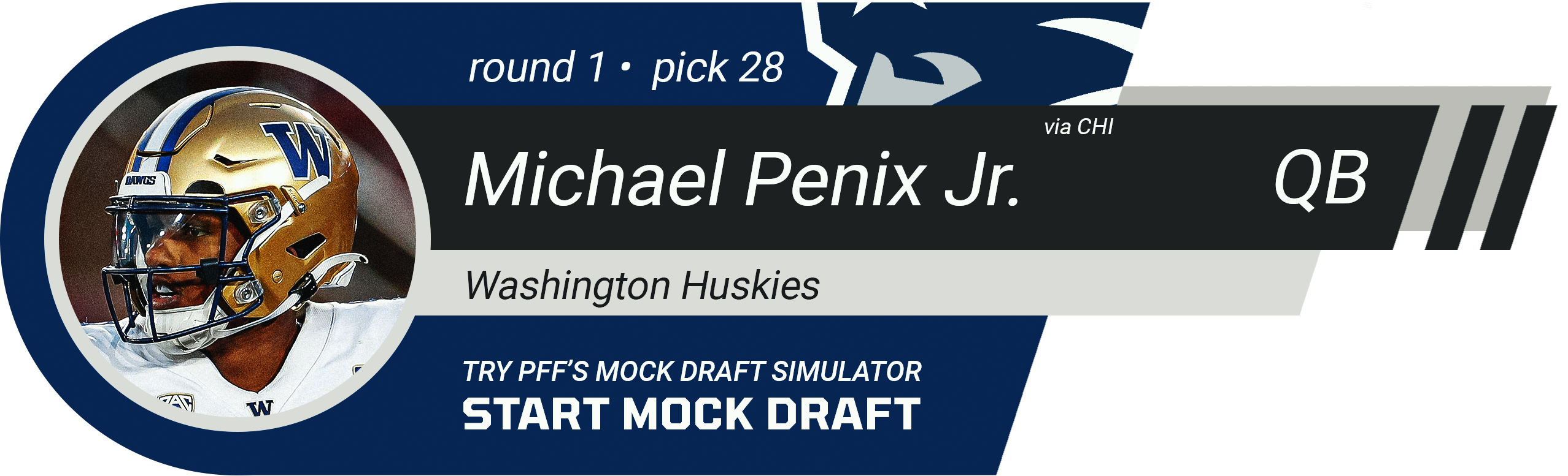 28. New England Patriots: QB Michael Penix Jr., Washington