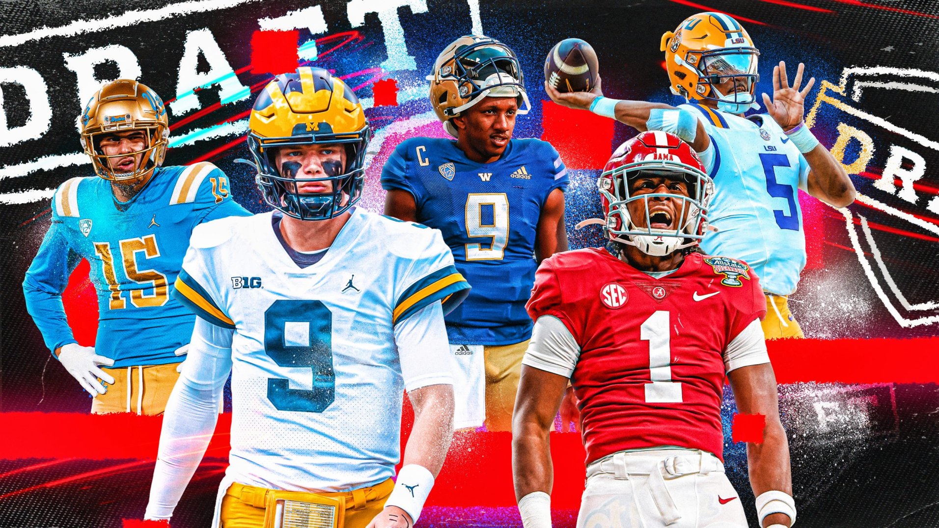 2024 NFL Mock Draft PFF analysts pick for all seven rounds