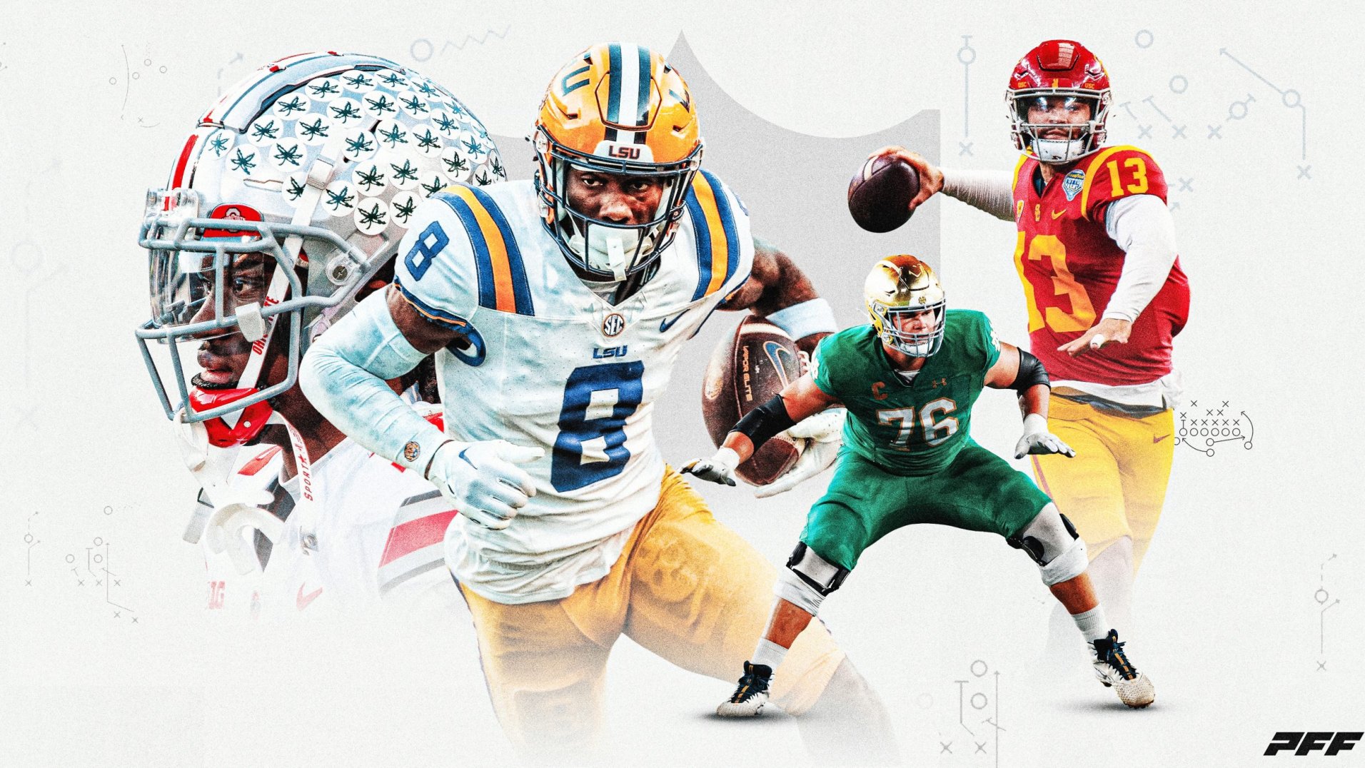 Ranking the 100 best available 2024 NFL Draft prospects