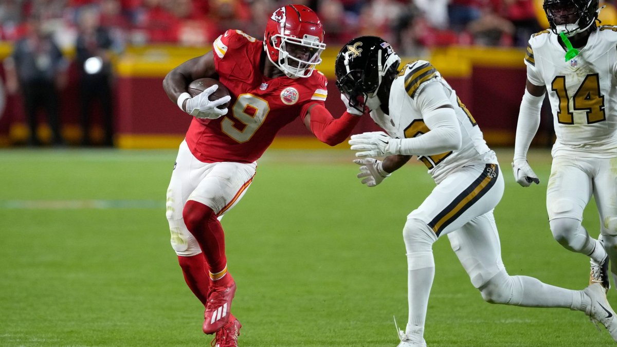 Instant fantasy football takeaways from Saints-Chiefs Monday Night Football