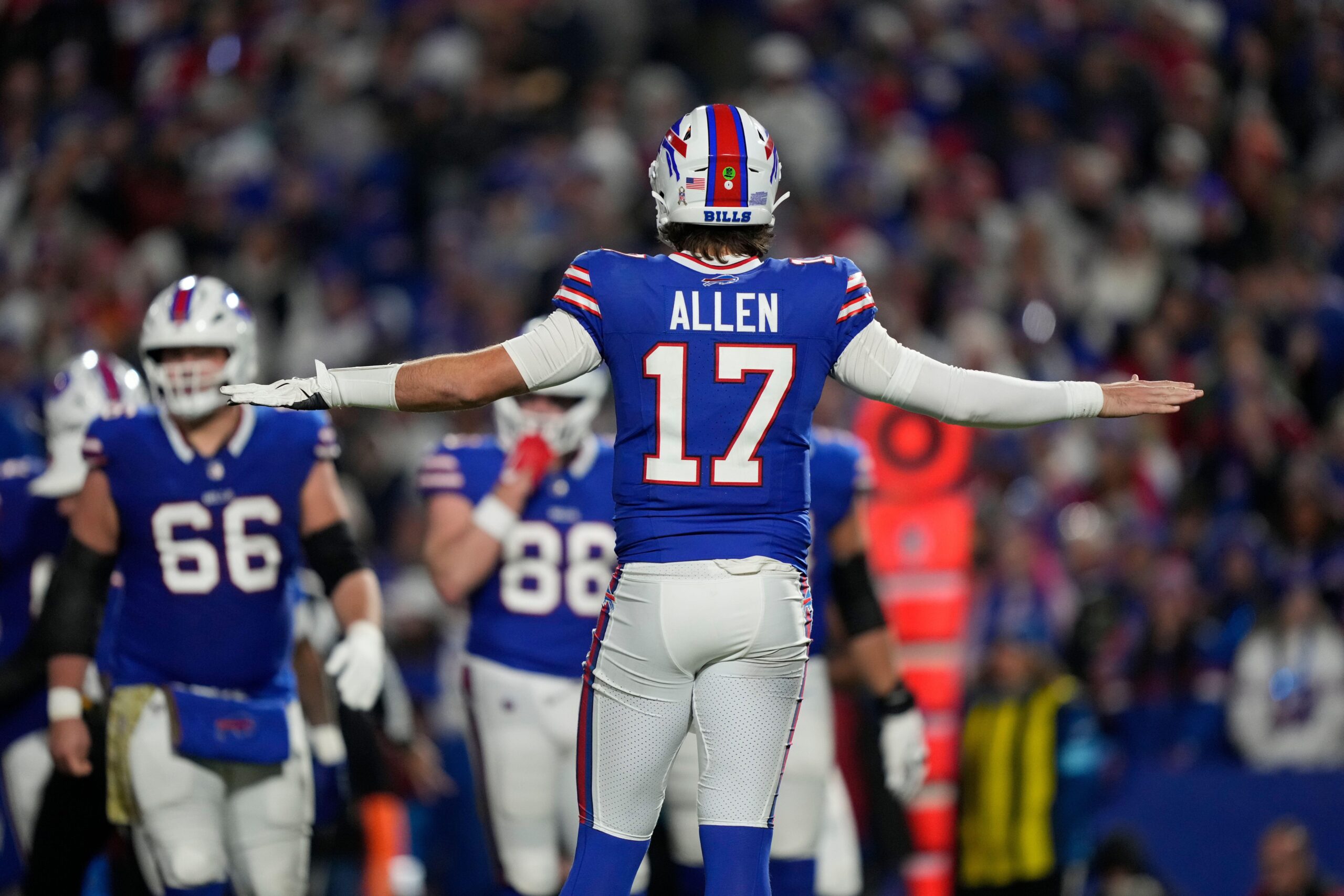 The Lions' man coverage tendencies played perfectly into Josh Allen's hands