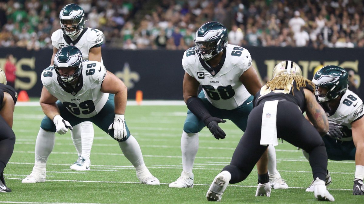 PFF Awards 2024: Philadelphia Eagles win Best Offensive Line