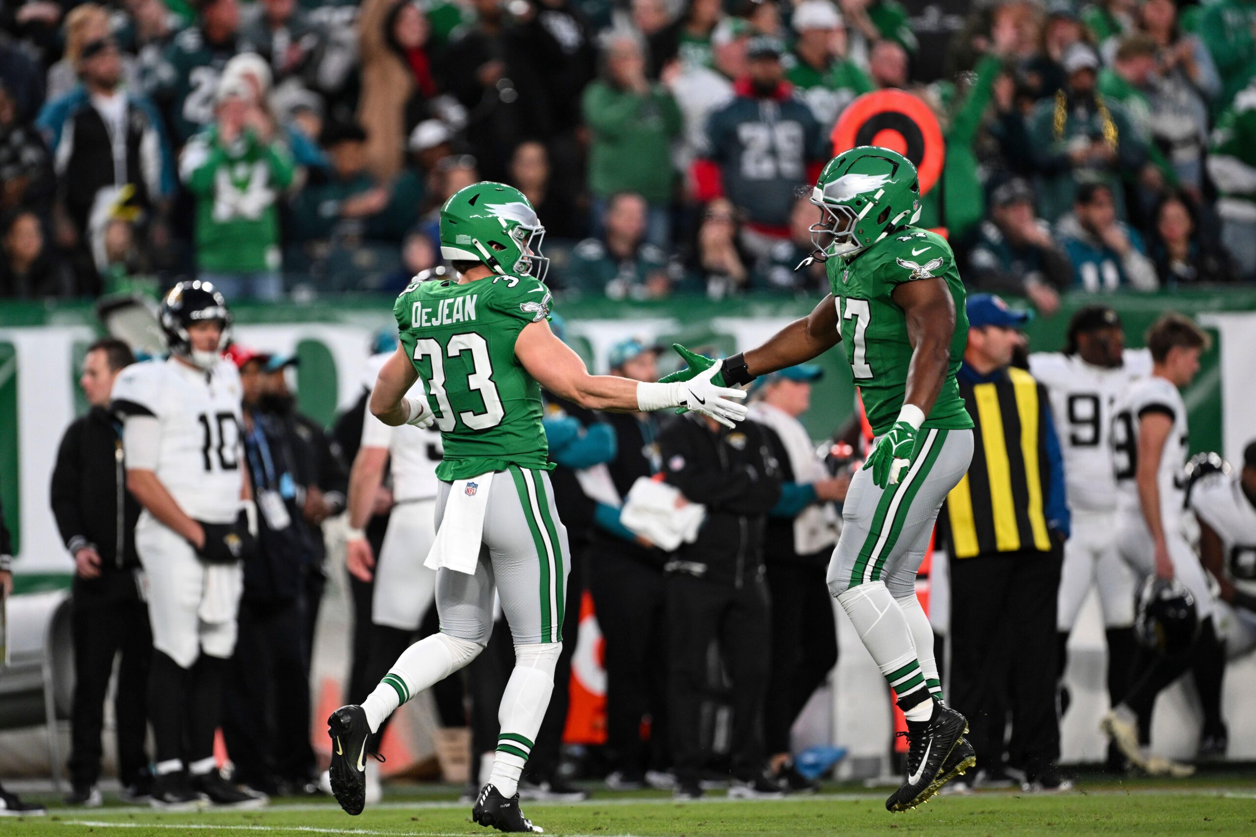 Rookies Quinyon Mitchell and Cooper DeJean are at the core of the