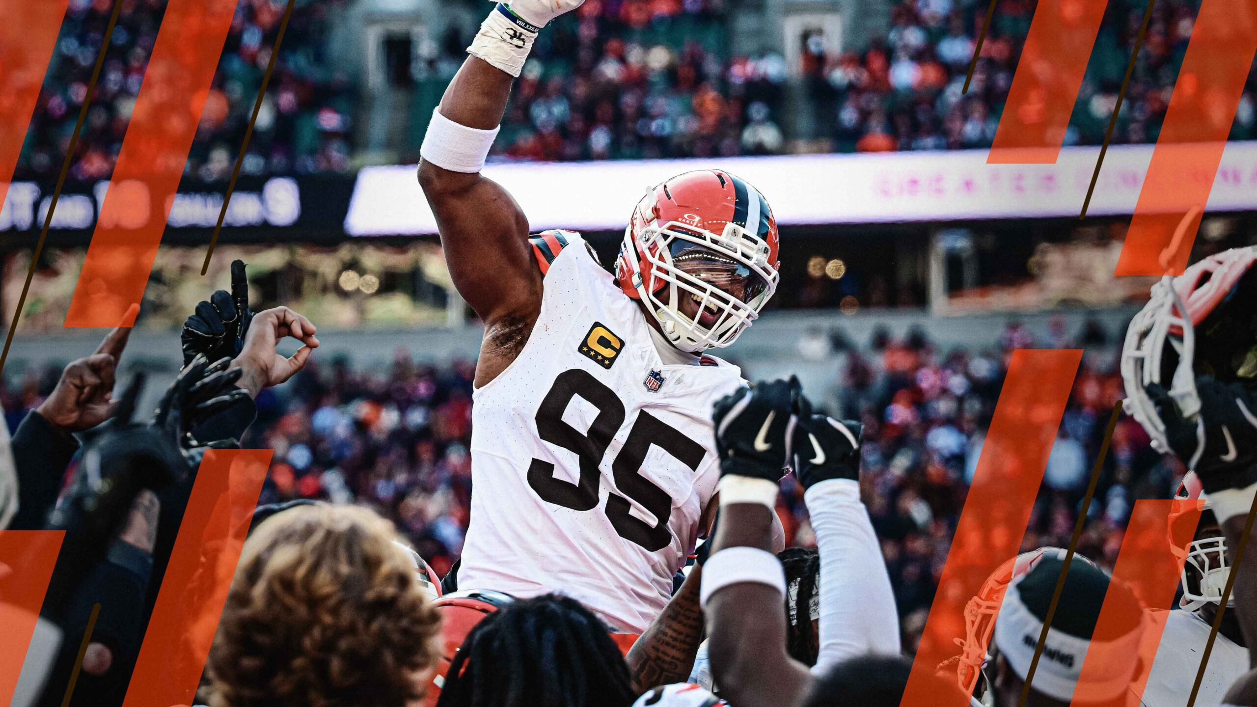 Los Angeles Rams land Myles Garrett in blockbuster trade with Cleveland Browns