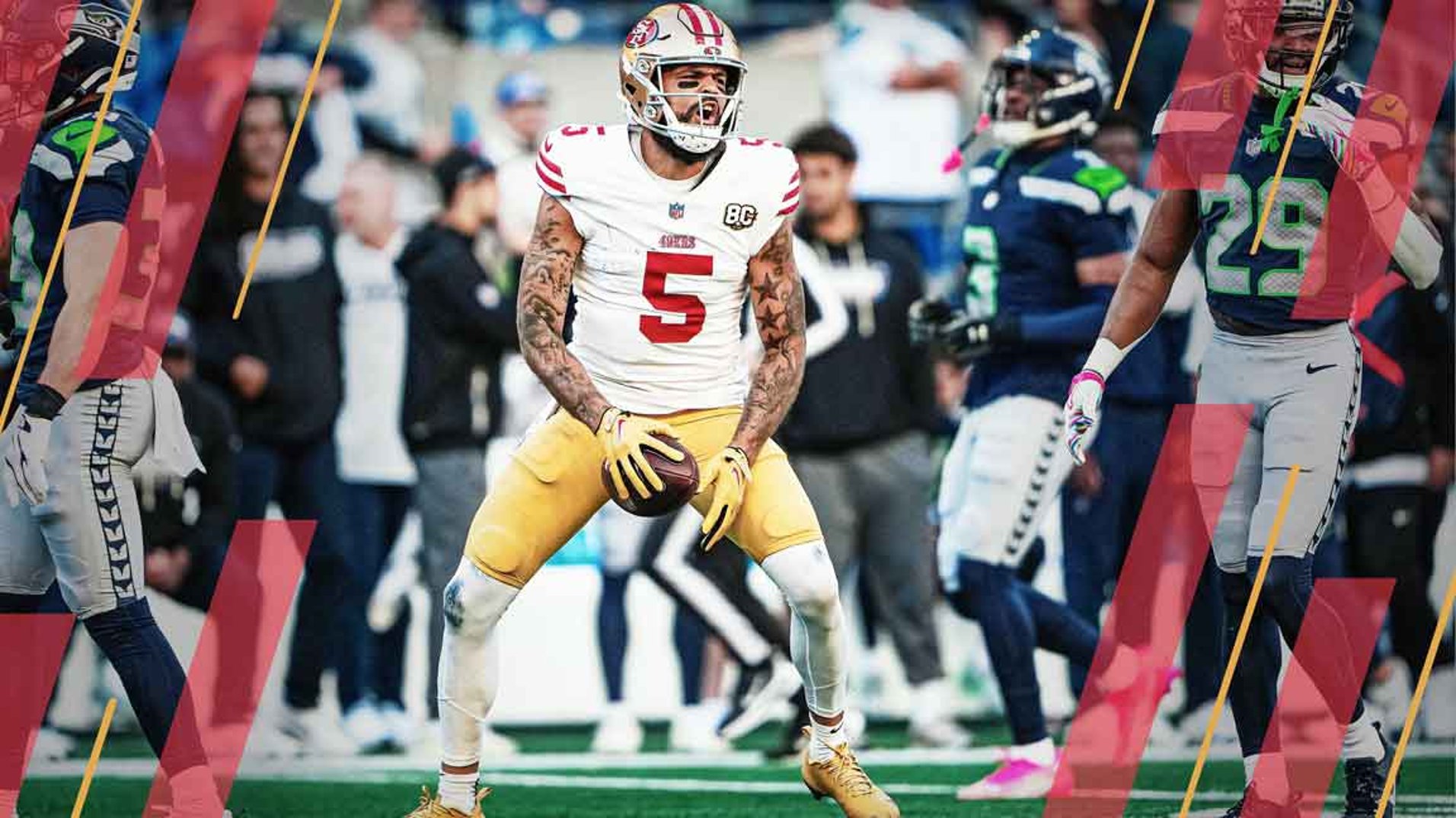 49ers WR Mike Evans proving to be one of the best signings of the offseason