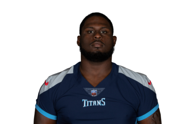 Jaleel Johnson, Tennessee Titans DI, NFL and PFF stats