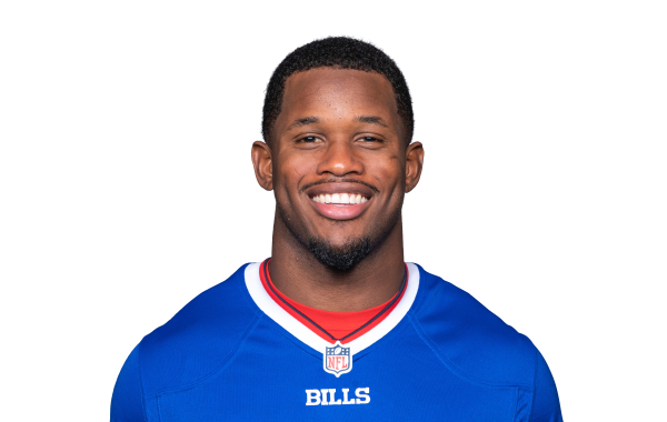 Buffalo Bills free safety Jaquan Johnson (46) gets into position during the  second half of an NFL wild-card playoff football game against the New  England Patriots in Orchard Park, N.Y., Saturday, Jan.